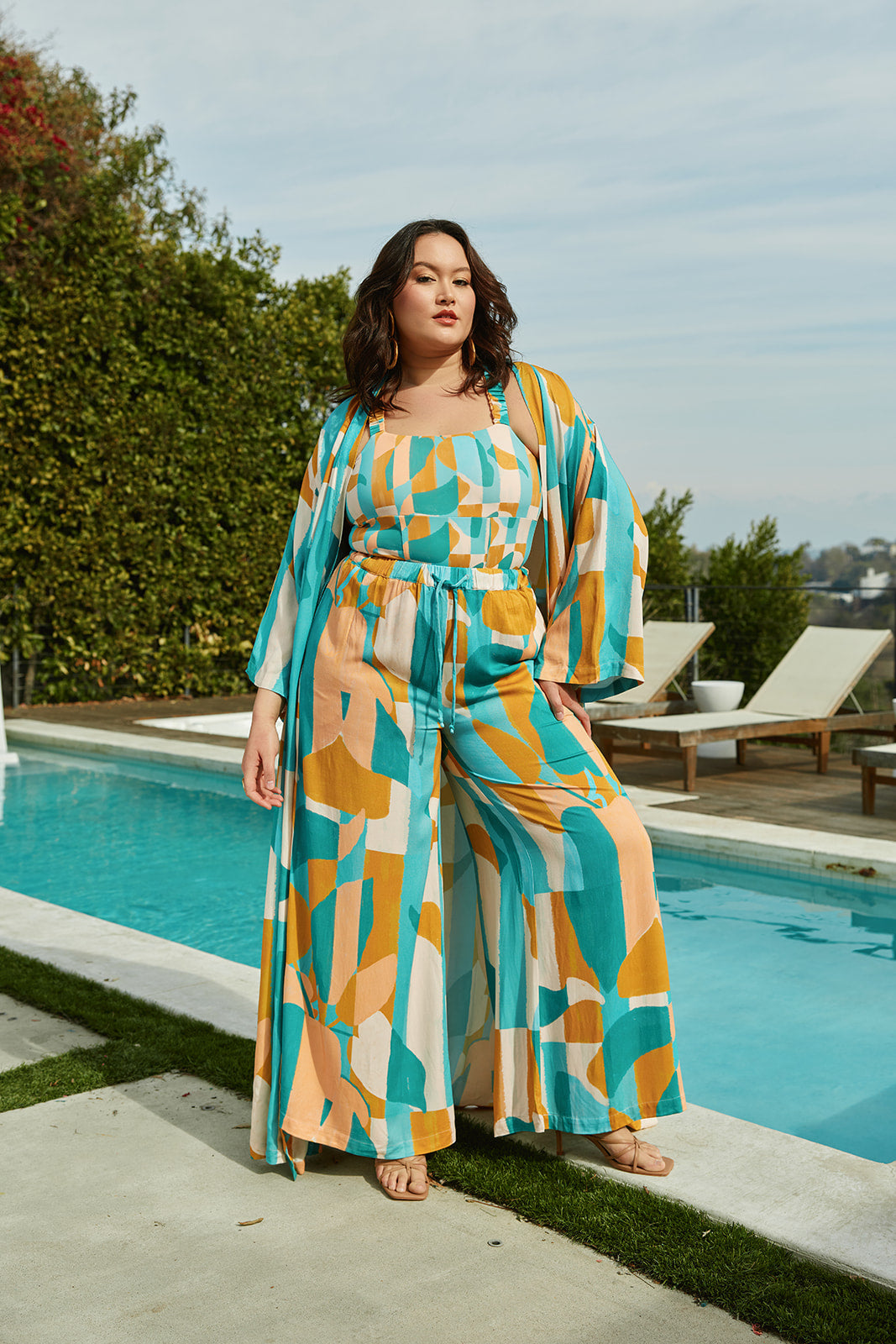 Sunset Kimono II Lenzing™ Ecovero™ - Nomads Swimwear