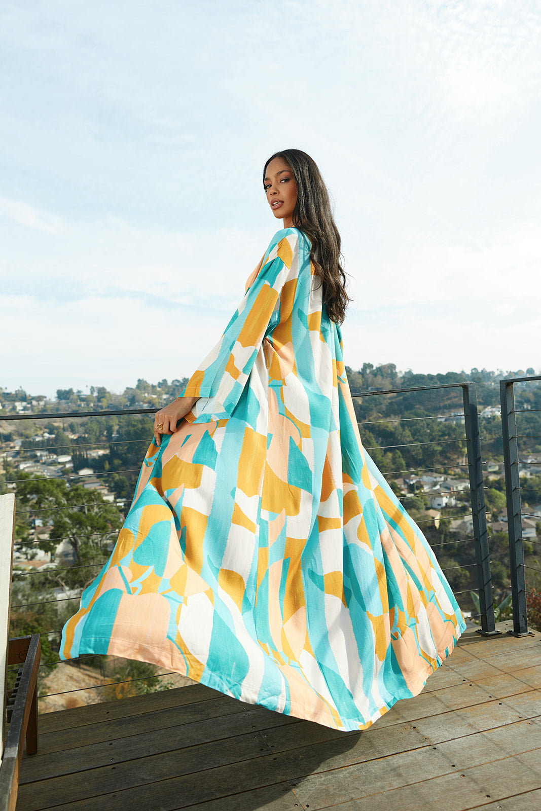 Sunset Kimono II Lenzing™ Ecovero™ - Nomads Swimwear