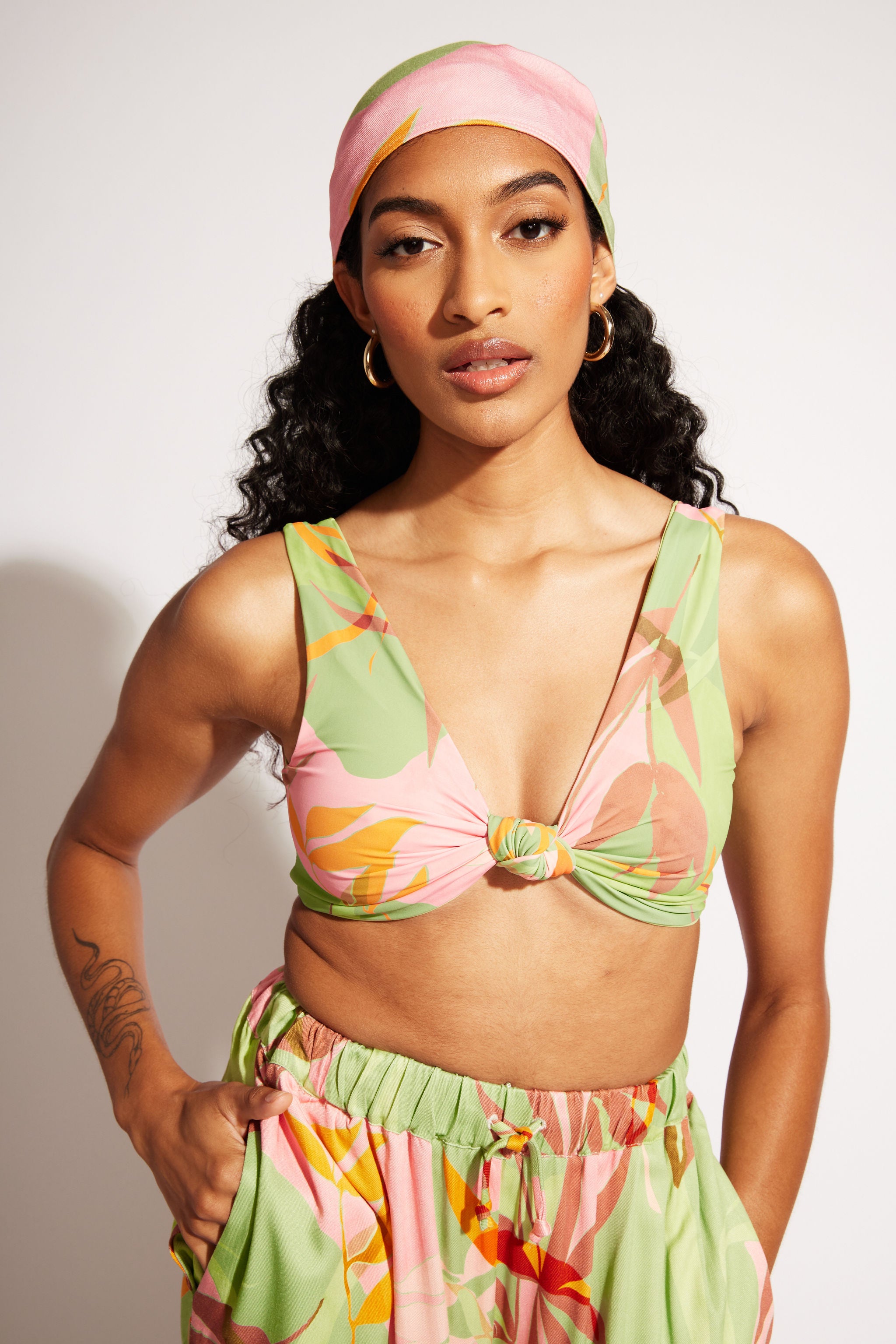 Shell Headscarf - Nomads Swimwear