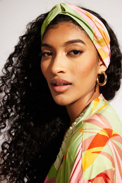 Agua Knotted Headband - Nomads Swimwear
