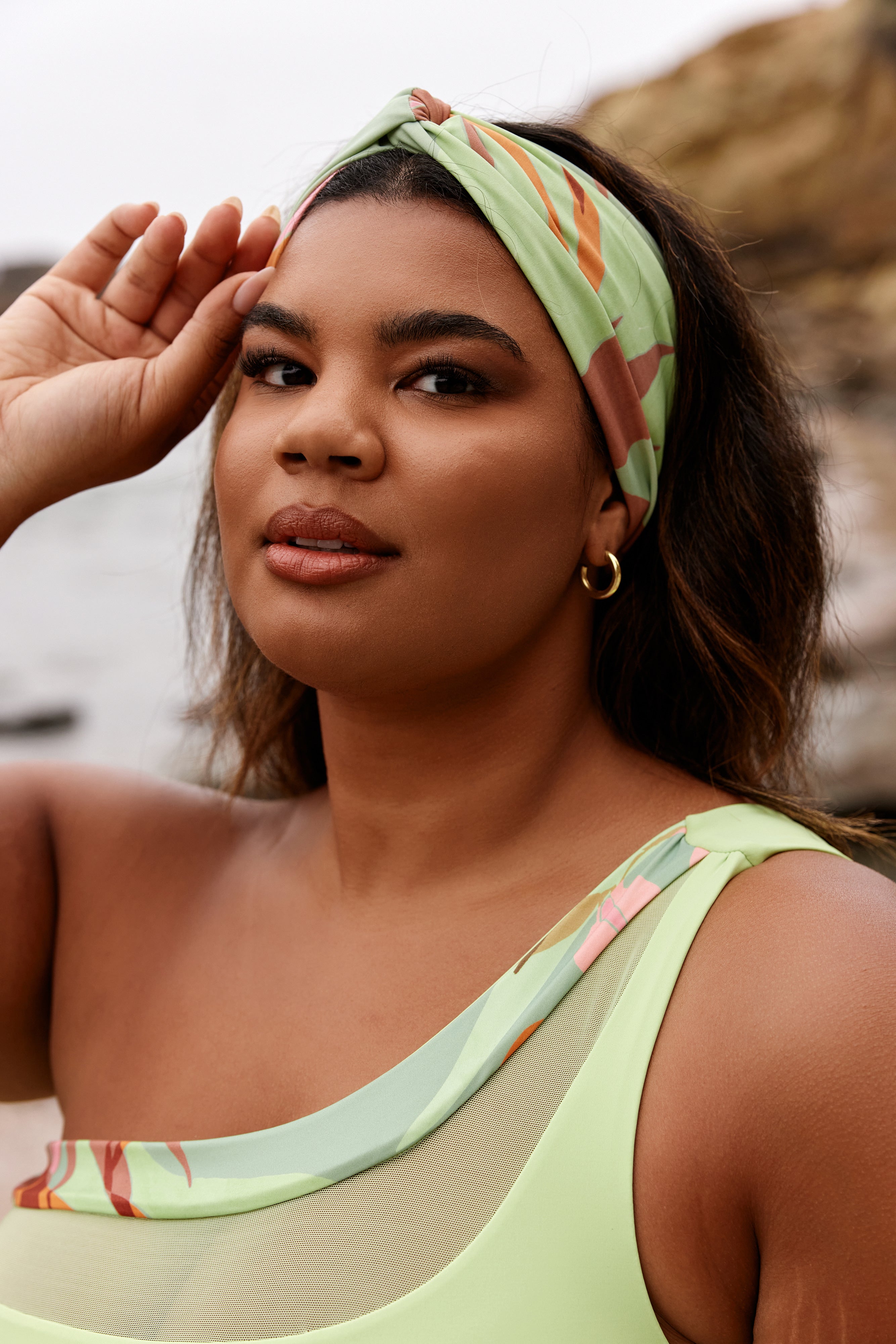 Agua Knotted Headband - Nomads Swimwear