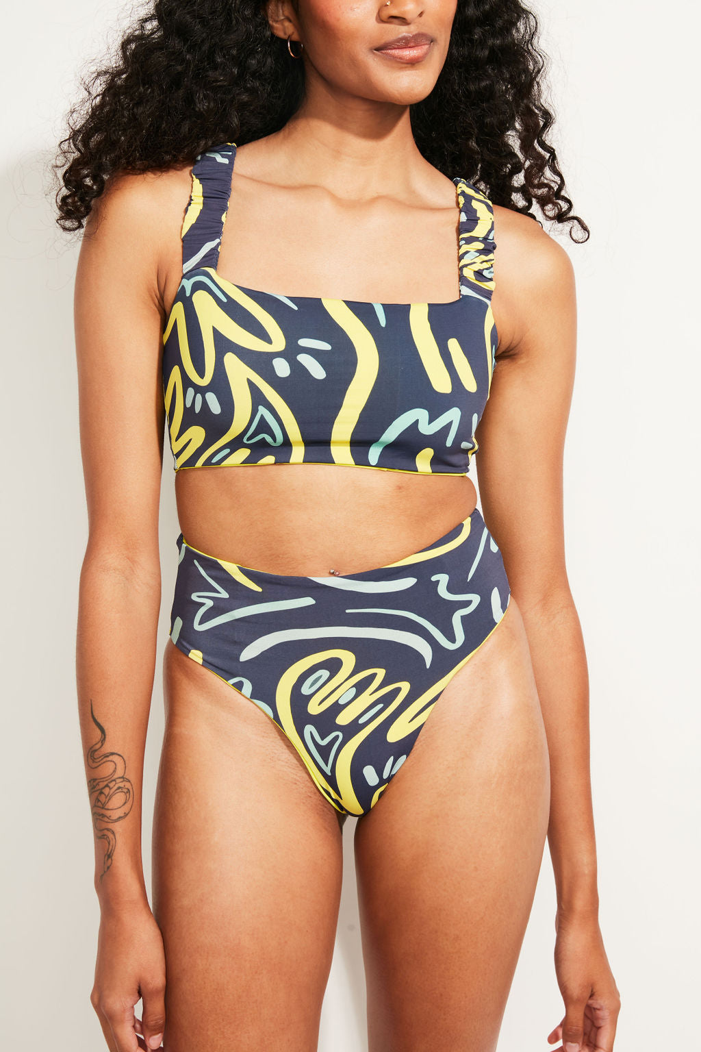 Nomads X Reyna Noriega Current Bottom II - Nomads Swimwear