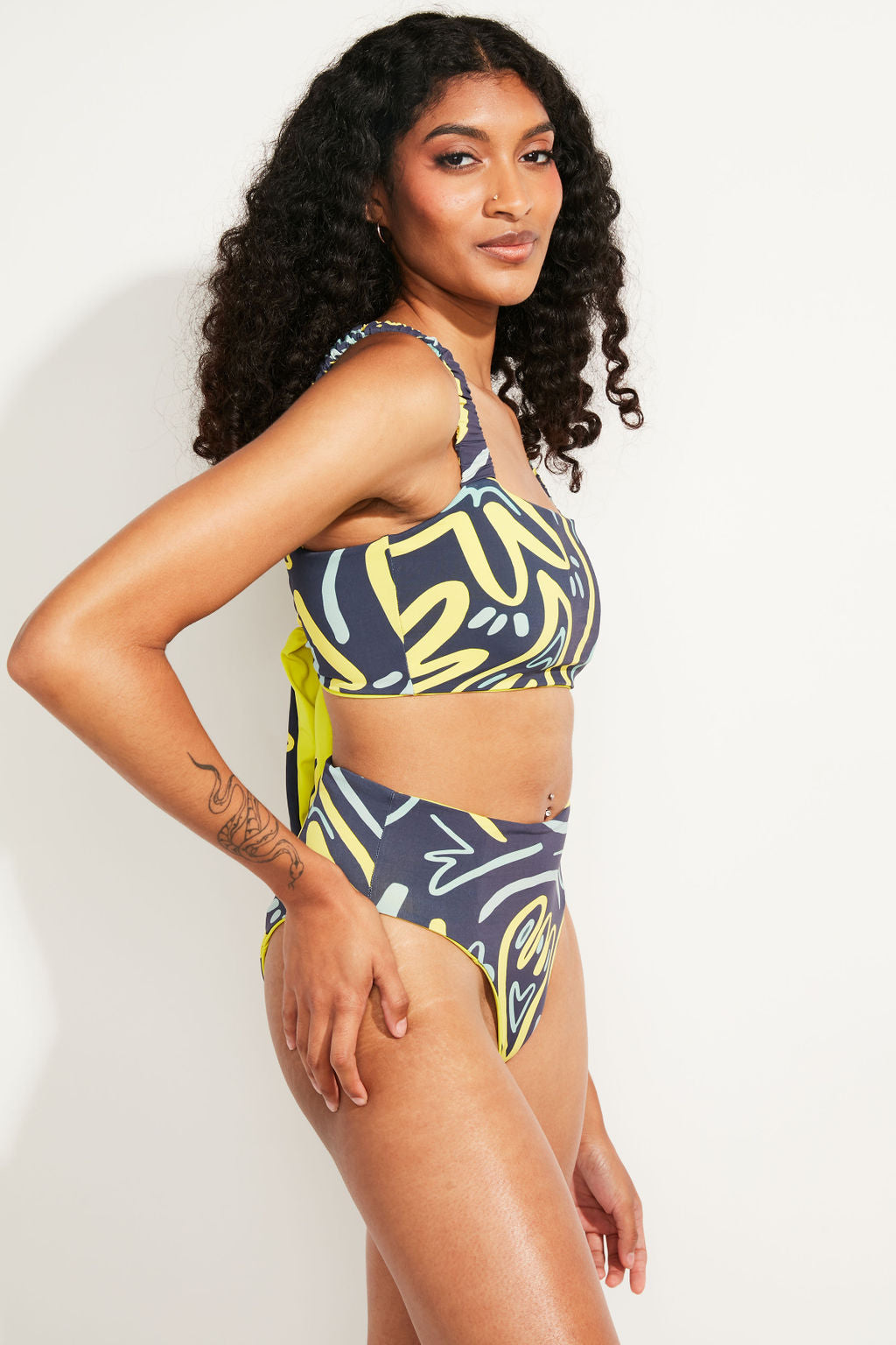 Nomads X Reyna Noriega Current Bottom II - Nomads Swimwear