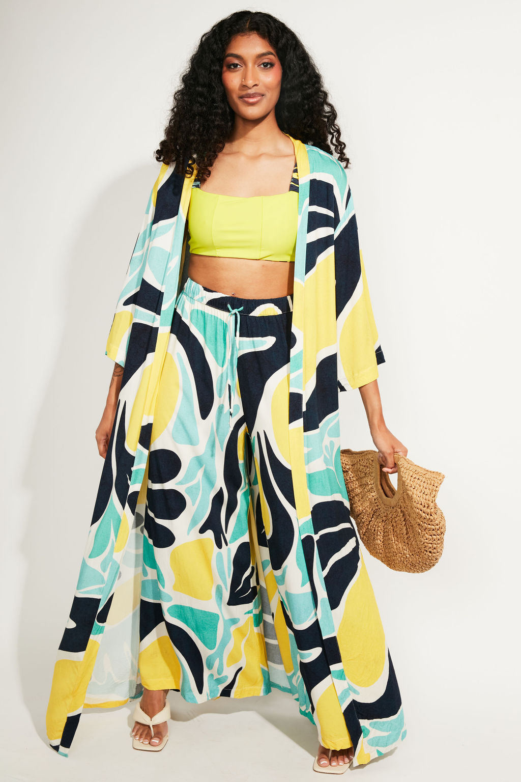 Nomads X Reyna Noriega Sunset Kimono II - Nomads Swimwear