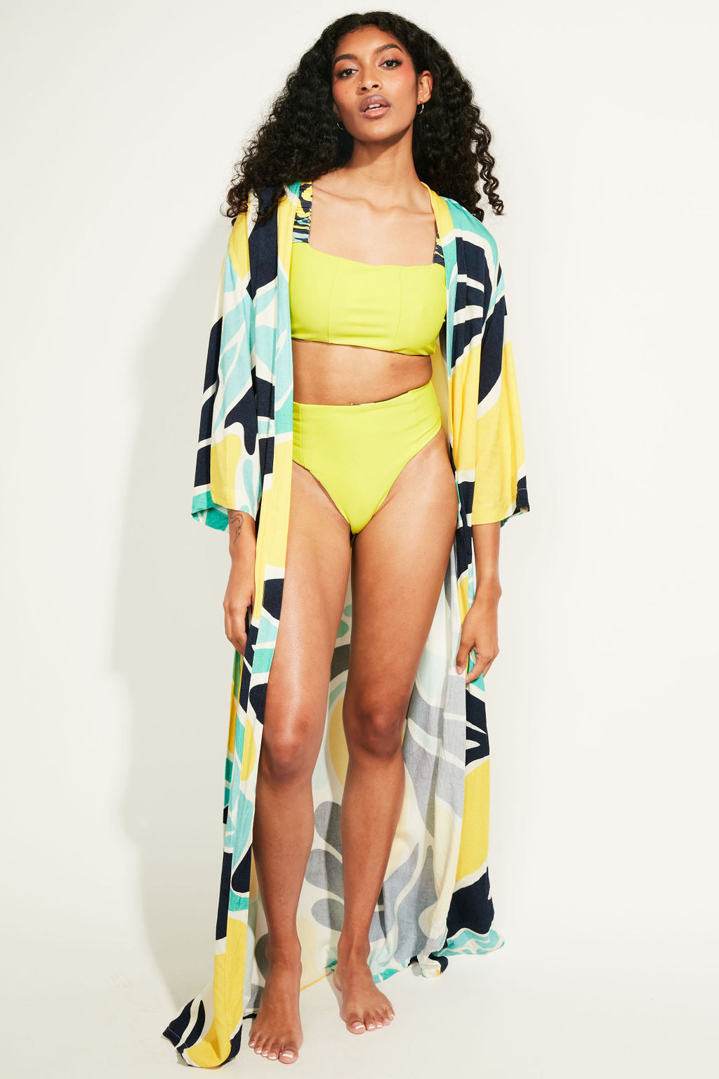 Nomads X Reyna Noriega Sunset Kimono II - Nomads Swimwear