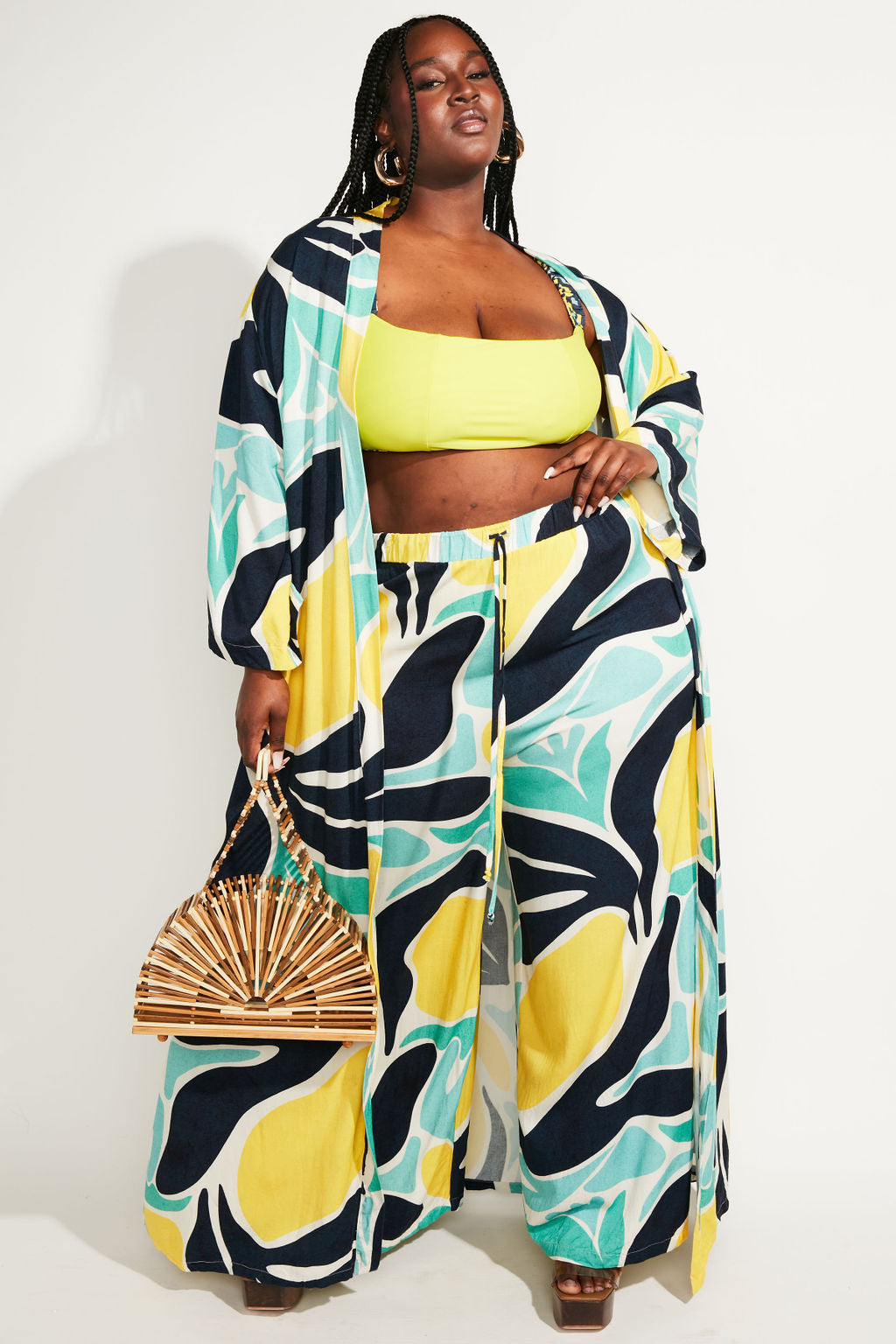 Nomads X Reyna Noriega Sunset Kimono II - Nomads Swimwear