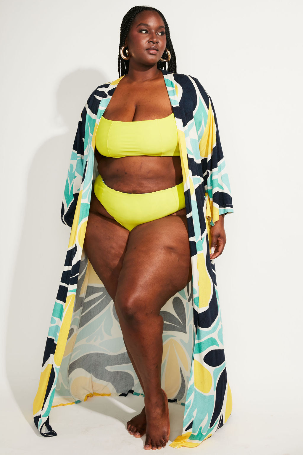 Nomads X Reyna Noriega Sunset Kimono II - Nomads Swimwear