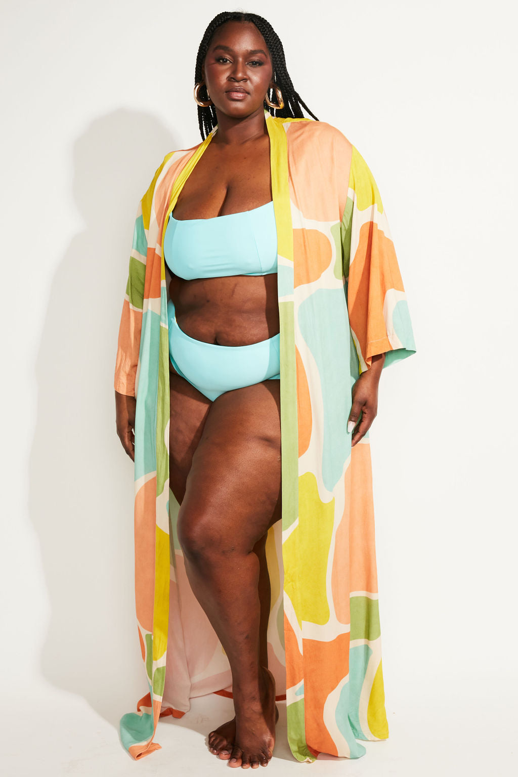 Nomads X Reyna Noriega Sunset Kimono II - Nomads Swimwear