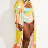 Nomads X Reyna Noriega Sunset Kimono II - Nomads Swimwear