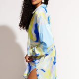 Sol Button-Up Shirt Dress Lenzing™ Ecovero™ - Nomads Swimwear